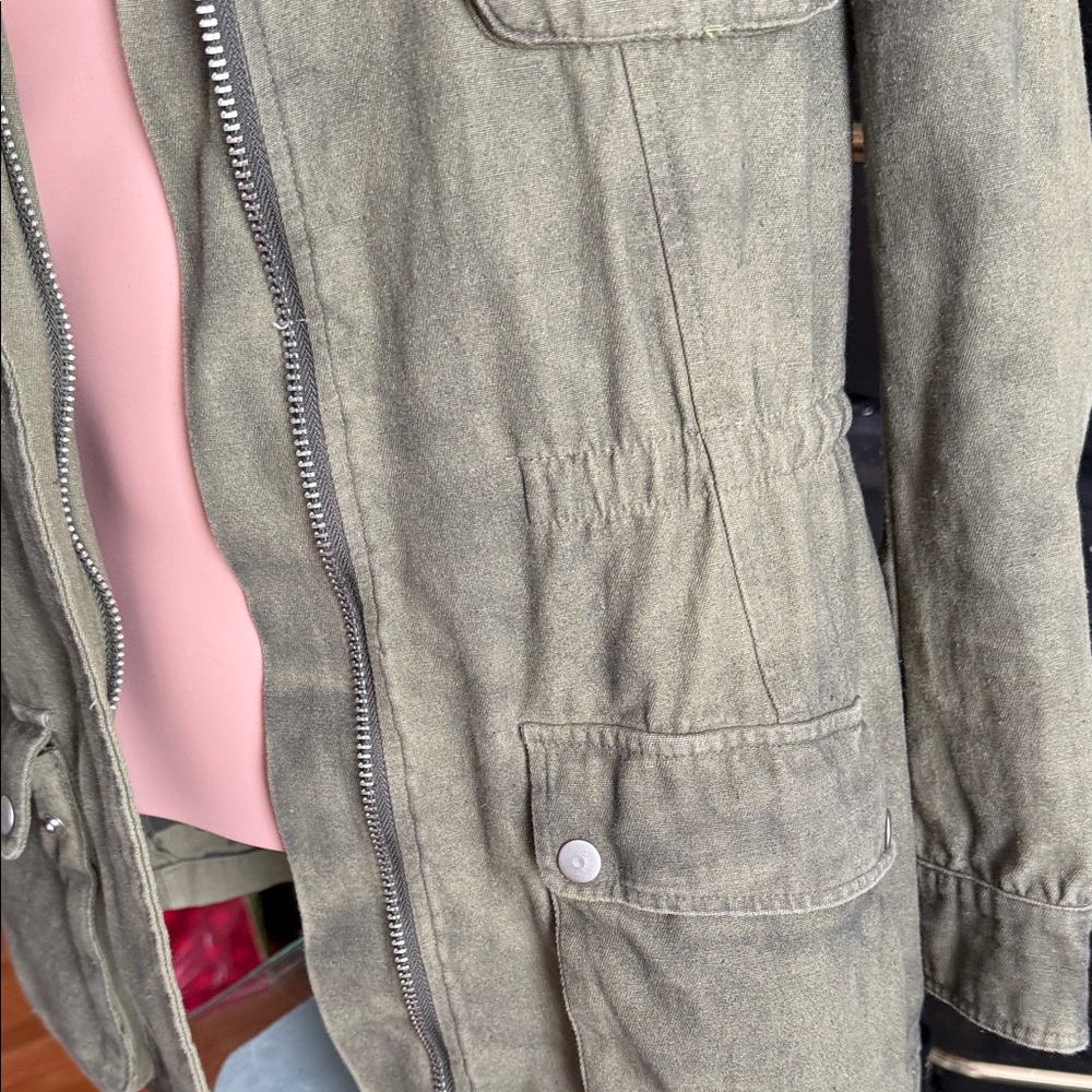 Hummingbird Olive Utility Jacket - Picture 6 of 9
